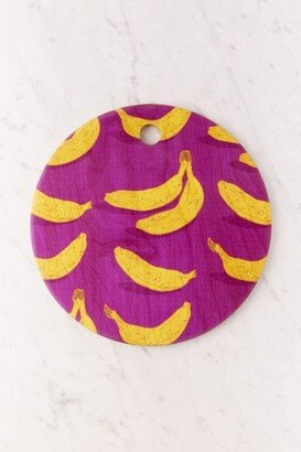 Evgenia Chuvardina For Deny Bright Bananas Cutting Board