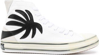 Palm Vulcanized high-top sneakers