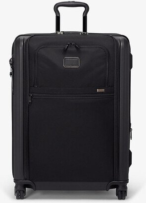 Black Alpha 3 Medium Trip Expendable Four-wheel Check-in Suitcase