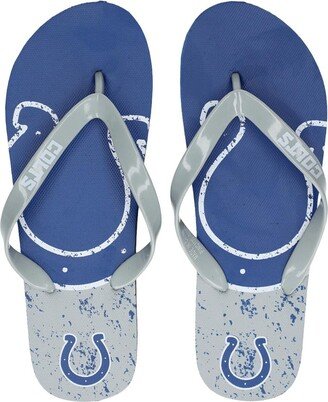 Foco Men's and Women's Indianapolis Colts Big Logo Flip-Flops