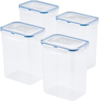 Lock n Lock Easy Essentials 7.6-Cup Rectangular Food Storage Container, Set of 4