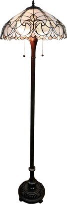 Tiffany Style Floral Floor Lamp