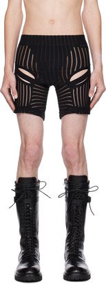 Parnell Mooney Black Striped Boxers