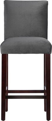 Velvet Parsons Barstool - Skyline Furniture