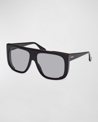 Eileen Acetate & Plastic Square Sunglasses