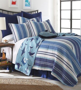 Sammy Shark Quilt Set, Twin