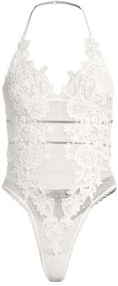 Magnolia Floral Lace Teddy