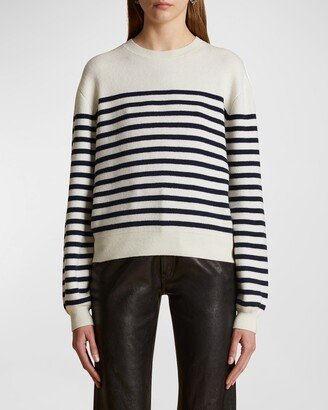 Viola Stripe Cashmere Sweater