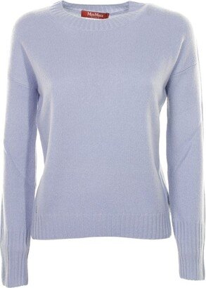 Crewneck Long-Sleeved Jumper-AX