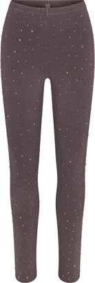 Outdoor Rhinestone Legging | Grey Chalk