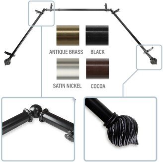 InStyleDesign Moscow 13/16 Bay curtain rod 20-36, 38-72