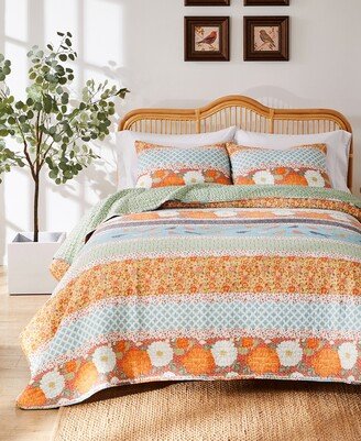 Penelope Reversible 3 Piece Quilt Set, King