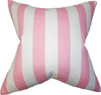 Ilaam Stripes Euro Sham Baby Pink