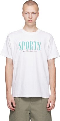 White 'Sports' T-Shirt