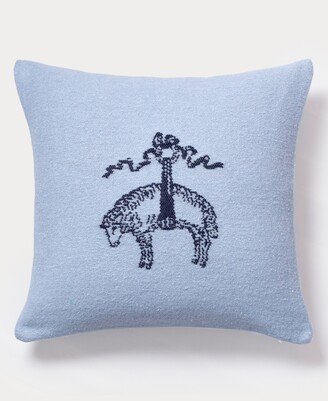 Signature Logo Decorative Cotton Pillow