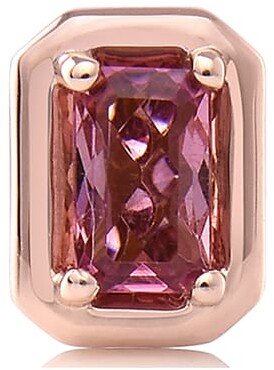 Stevie Wren 14k Gold White Topaz Emerald-Cut Charm