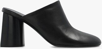 Glove Heeled Mules