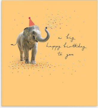 The Proper Mail Company Baby Elephant Birthday Card
