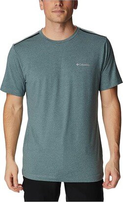 Tech Trail Crew Neck (Metal Heather) Men's Clothing