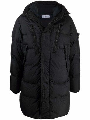 Padded Hooded Coat-AM