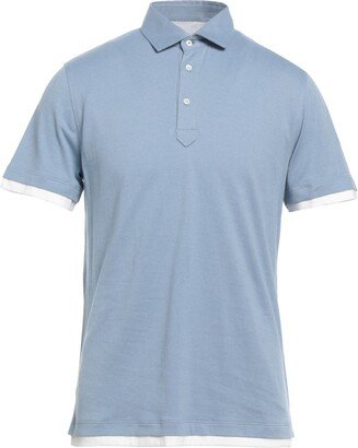 Polo Shirt Pastel Blue-AC