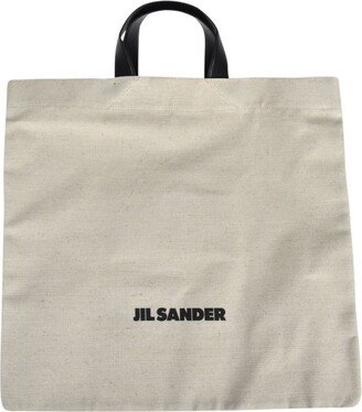 Logo Printed Large Tote Bag-AC