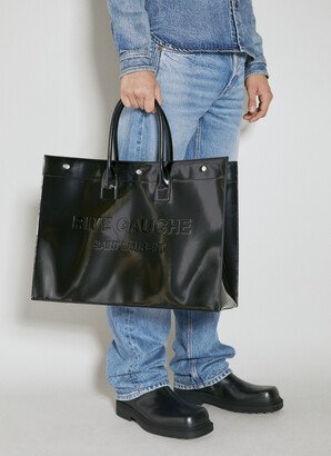 Rive Gauche Large Tote Bag - Man Tote Bags Black One Size