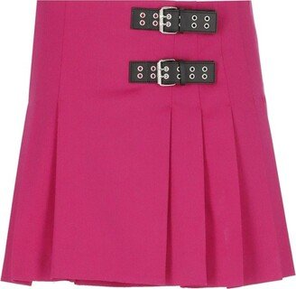 Skirts FuchsiaaMoschino Jeans Buckle Fastening Mini Skirt