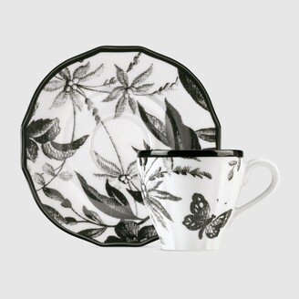 Herbarium coffee cup and saucer, set of two-AA