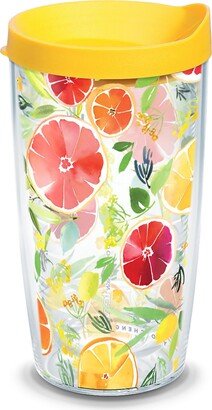 Tervis Yao Cheng Citrus Made in Usa Double Walled Insulated Tumbler Travel Cup Keeps Drinks Cold & Hot, 16oz, Classic