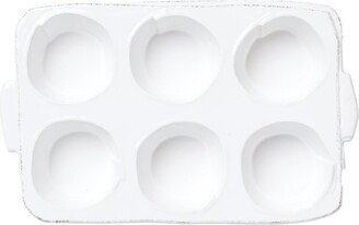 Lastra White Muffin Tin