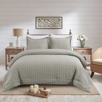 Shatex Seersucker Bedding Comforter Sets