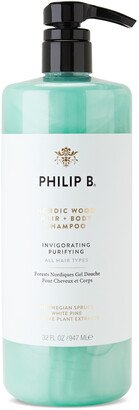 Nordic Wood Hair + Body Shampoo, 32 oz