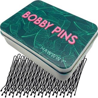 Hawwwy Premium Bobby Pins with Cute Case for Buns - 300 Pieces