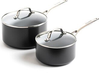 Valencia Pro Valencia Pro 4 Pieces Hard-Anodized Aluminum Non Stick Cookware Set