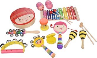 Hozxclle 12PCS Kids Musical Instruments Musical Instruments Wood Xylophone for Kids Children