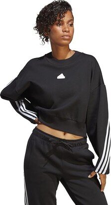 Future Icons 3-Stripes Sweatshirt (Black 1) Women's Clothing