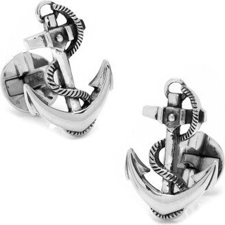 Sterling Boat Anchor Cufflinks