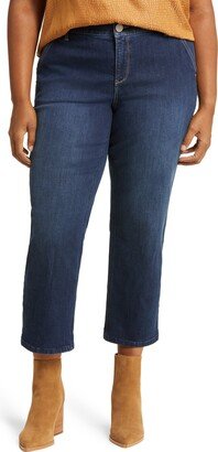 'Ab'Solution Straight Leg Crop Jeans