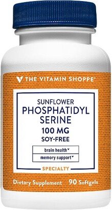 The Vitamin Shoppe Sunflower Phosphatidylserine 100 MG (90 Softgels)