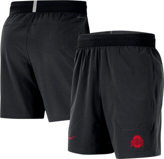 Men's Black Ohio State Buckeyes Player Performance Shorts