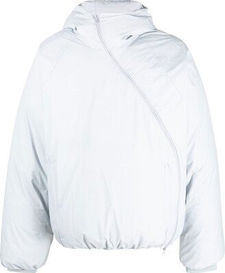 Asymmetric Zip Padded Jacket