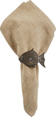 Park Designs Galvanized Fish Napkin Ring