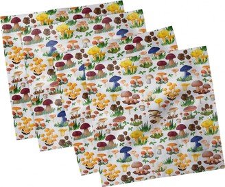 Mushroom Set of 4 Napkins, 12