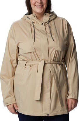 Plus Size Pardon My Trench Rain Jacket