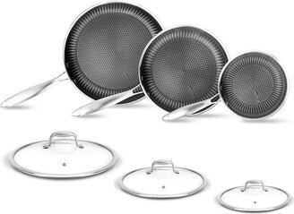 3Pc Stainless Steel Cookware Set