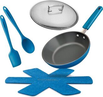 Masterpan Ceramic Azure Nonstick 3Pc Cookware Set