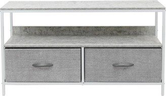 TV Stand Dresser for Bedroom Home Gray