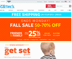 Carter's Promo Codes & Coupons