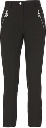 Zip Detailed Cropped Trousers